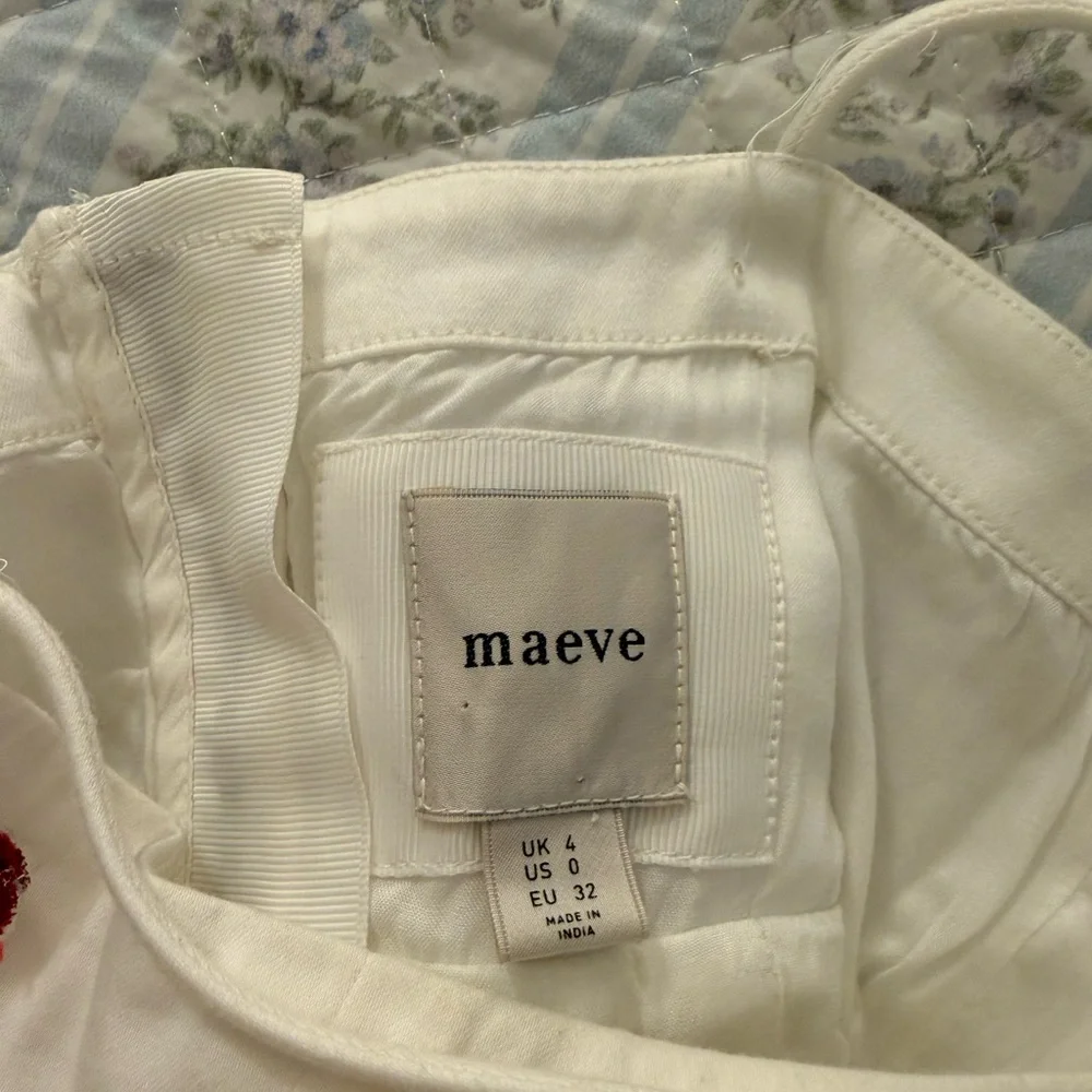 Anthropologie The Brynne 3D Spaghetti-Strap Dress by Maeve - Picture 4 of 4